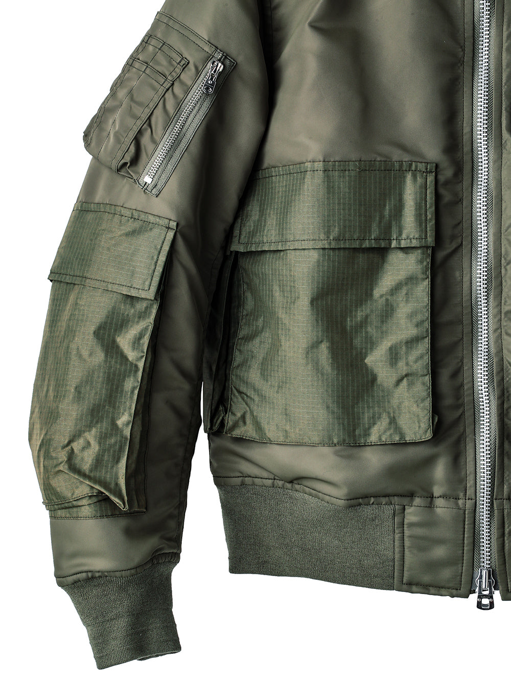 b.d.u pocket flight jacket.
