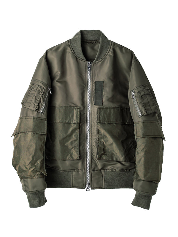 b.d.u pocket flight jacket.