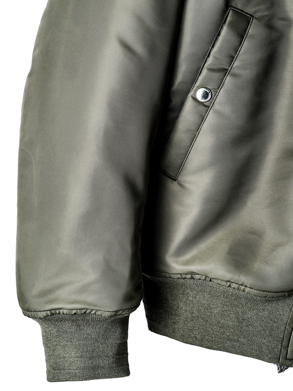 faux fur lining flight jacket