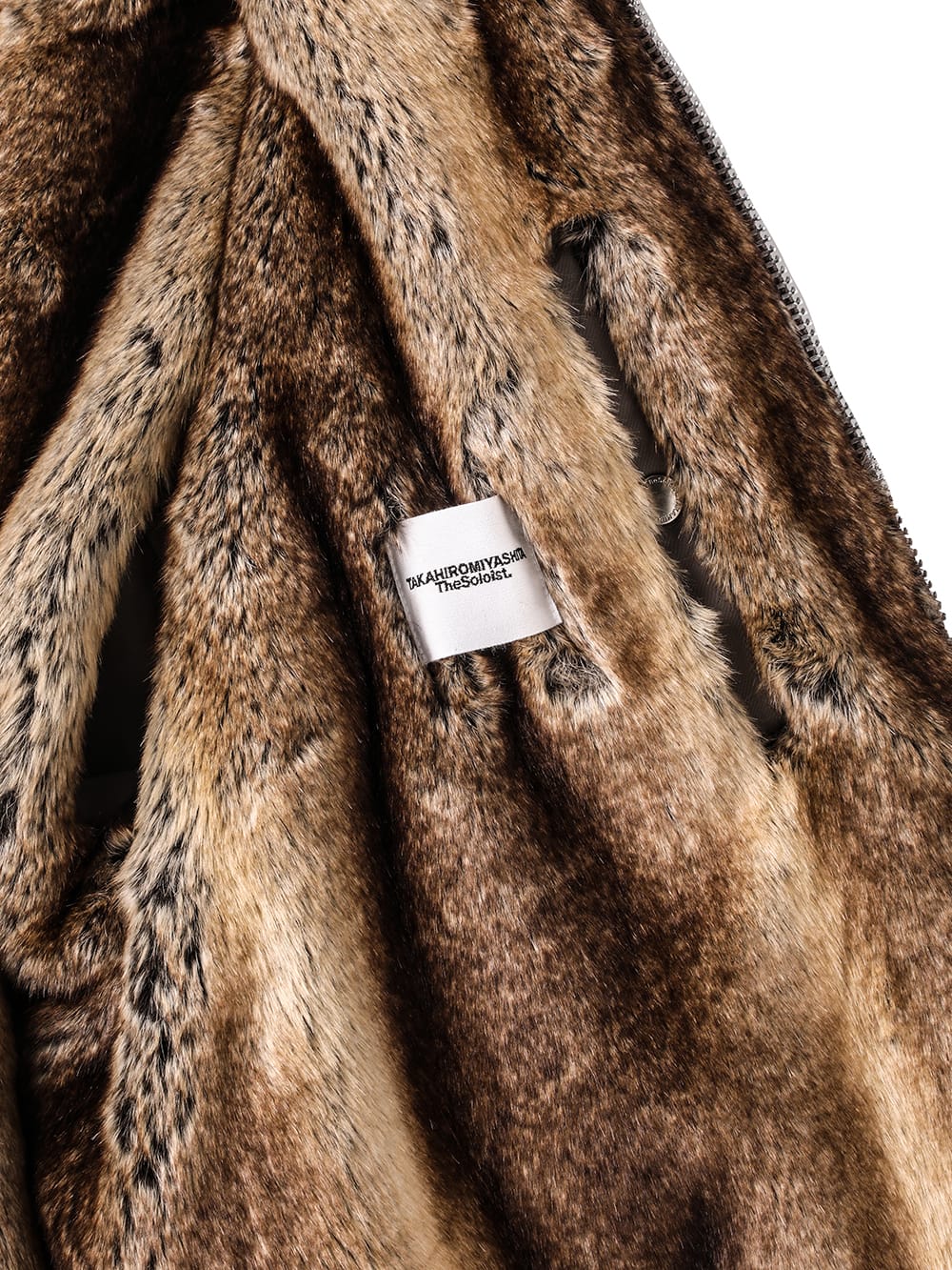 faux fur lining flight jacket