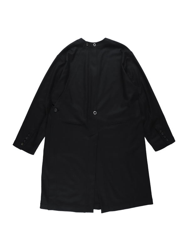 v-neck medical coat