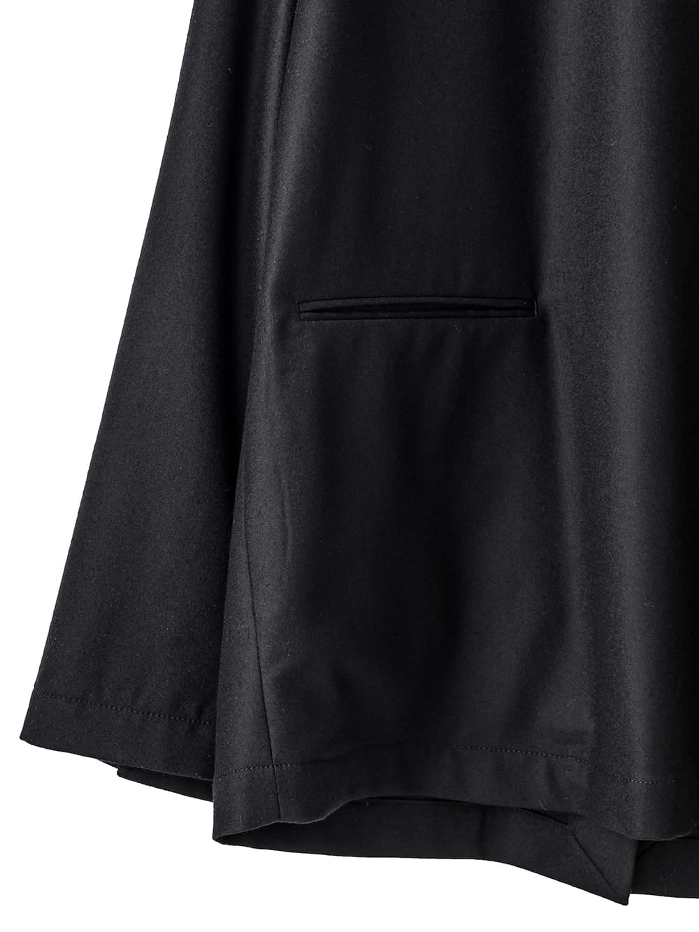 crew neck medical coat.