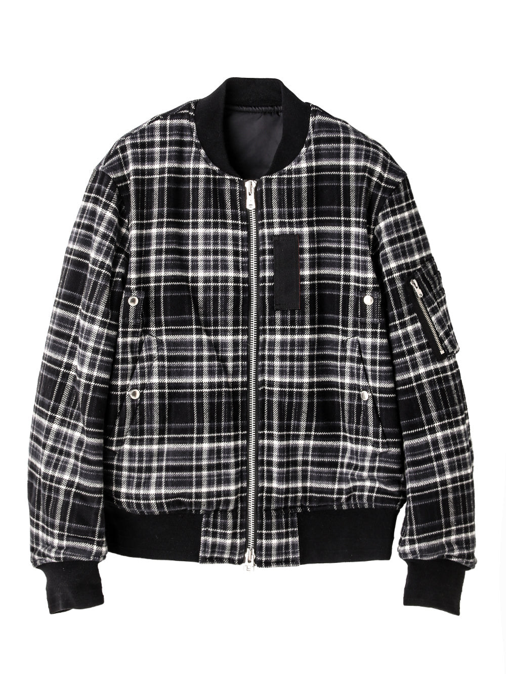flannel flight jacket