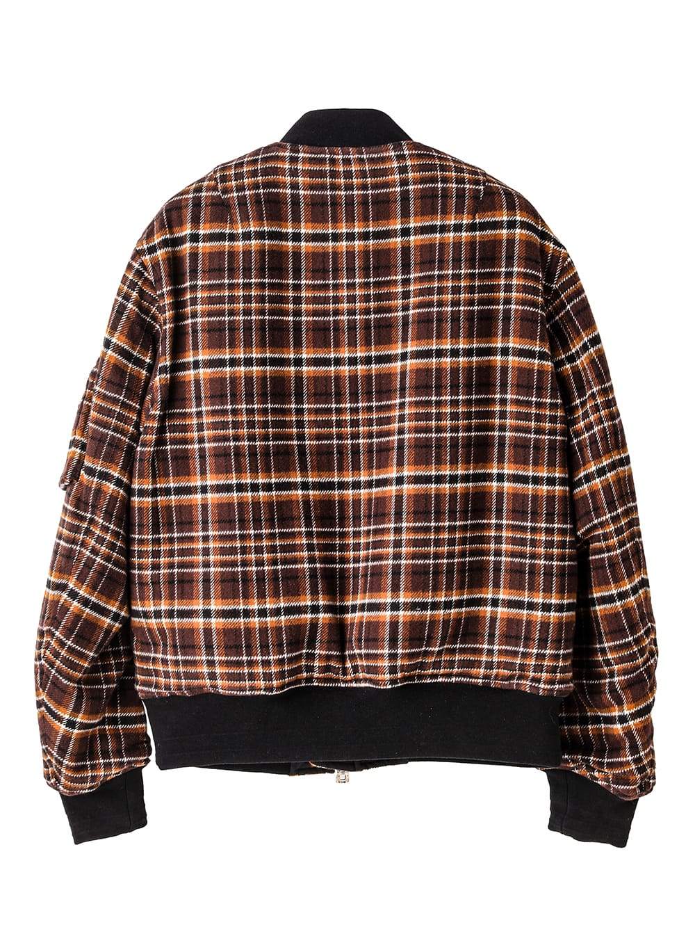 flannel flight jacket