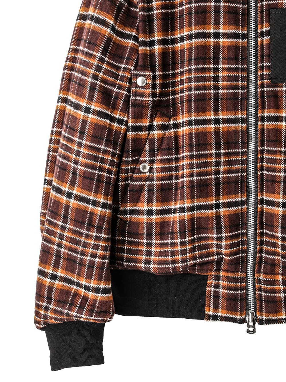 flannel flight jacket