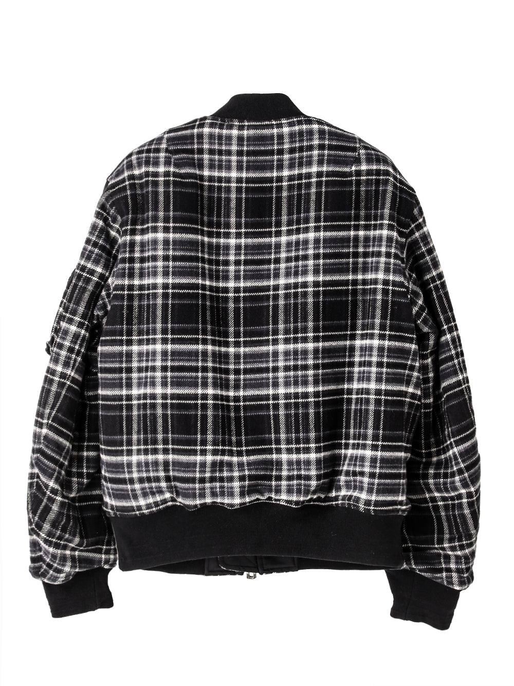 flannel flight jacket