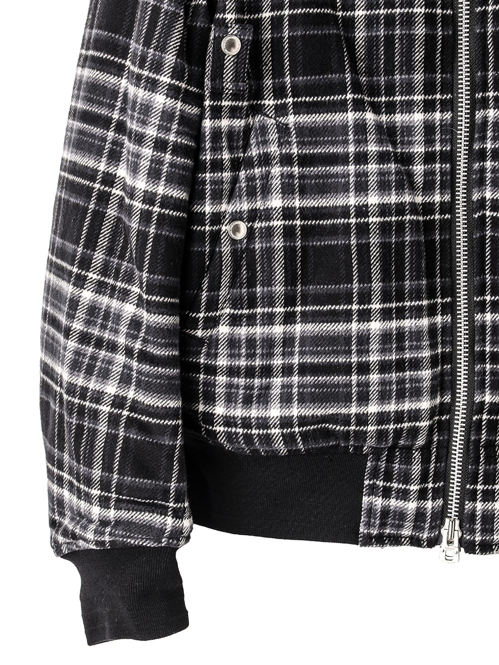 flannel flight jacket