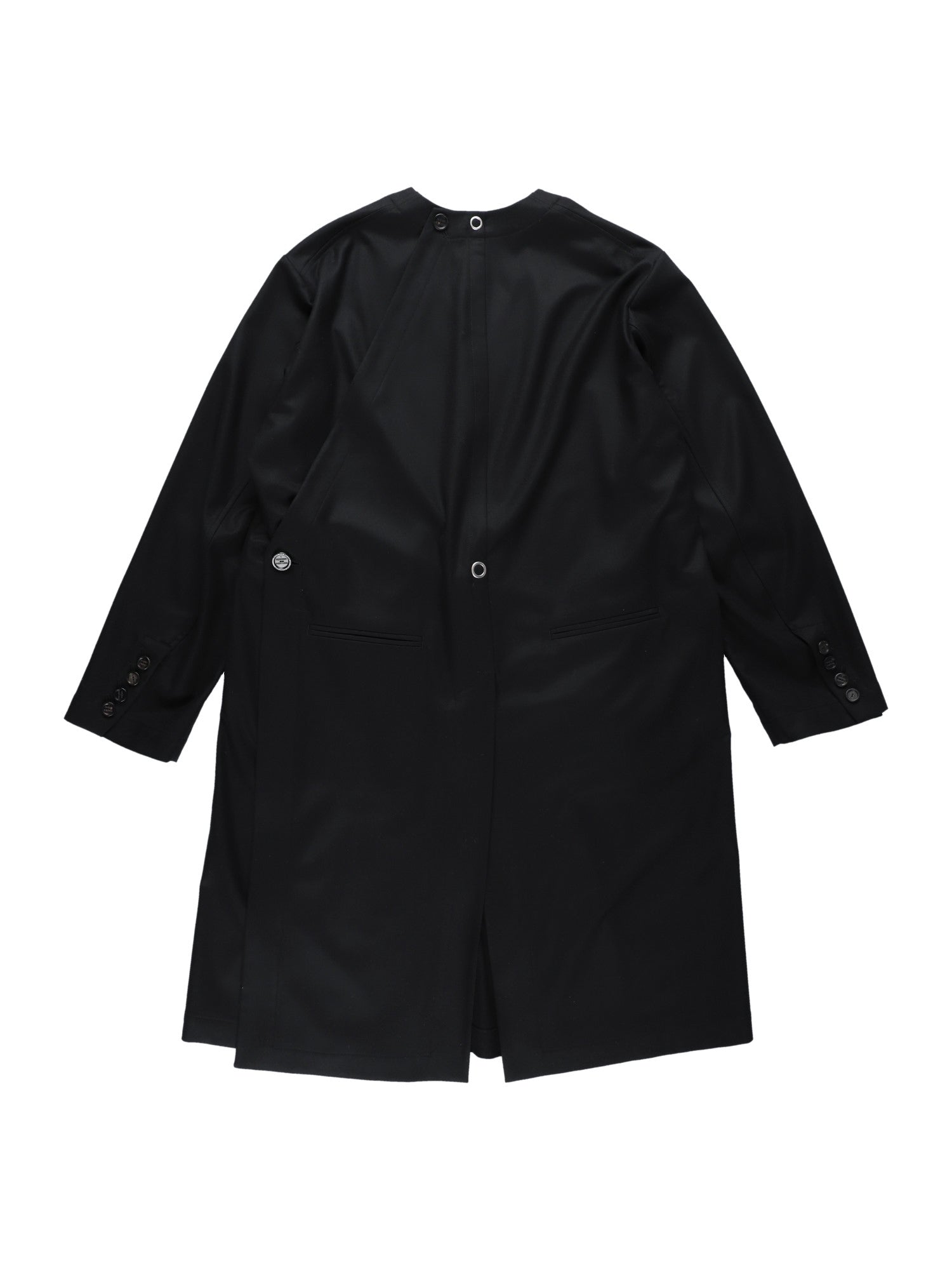 v-neck medical coat