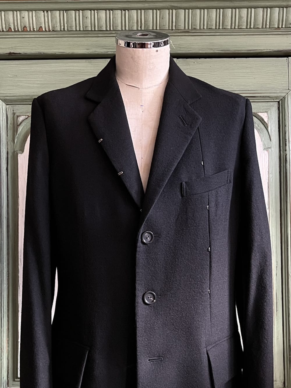 right - left chesterfield jacket.