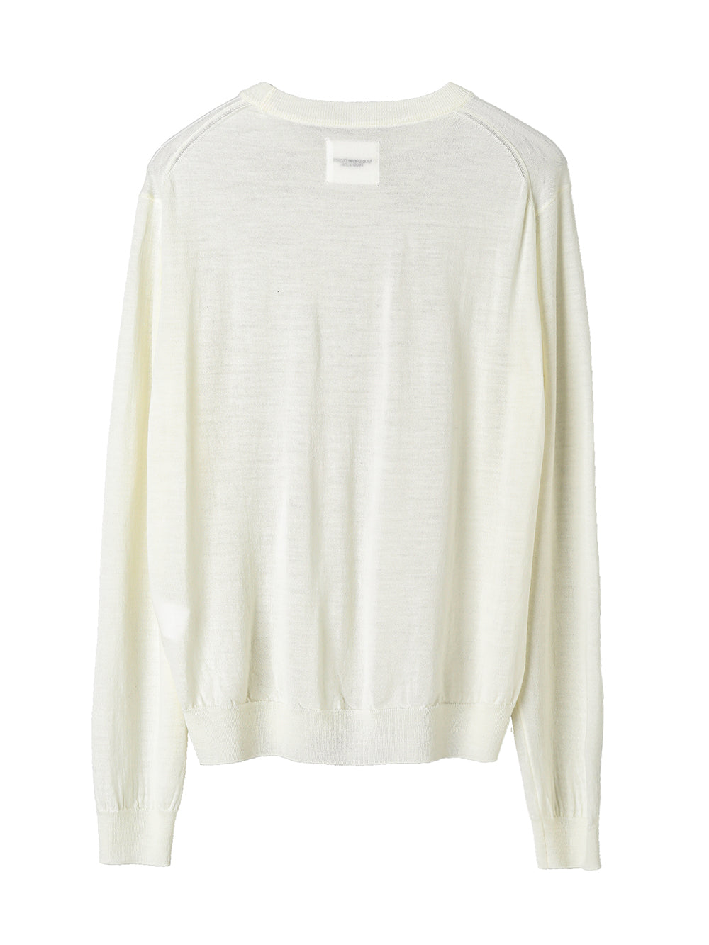 high gauge crew neck  sweater.