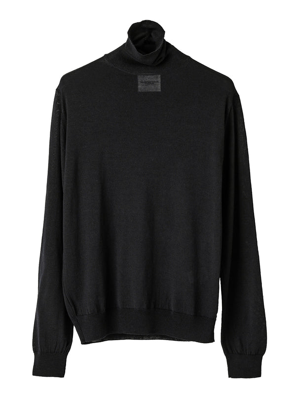 high gauge turtle neck  sweater