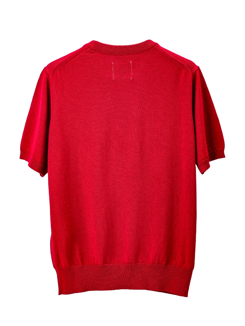 reglar fit crew neck short sleeve sweater.