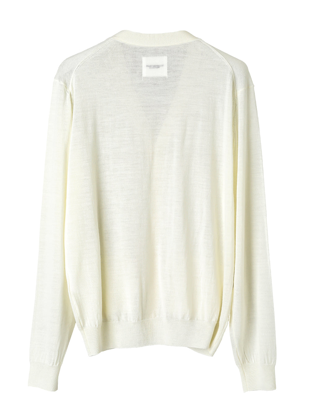 high gauge V-neck  cardigan