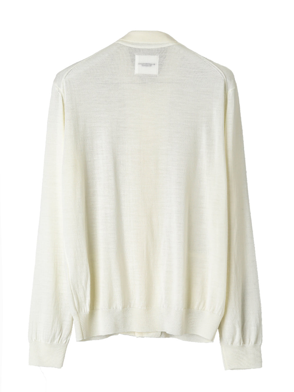 high gauge polo collar cardigan