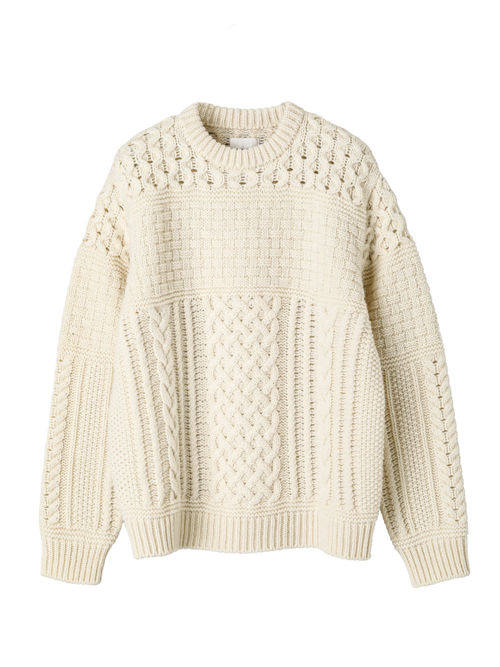 fisherman's crew neck  sweater