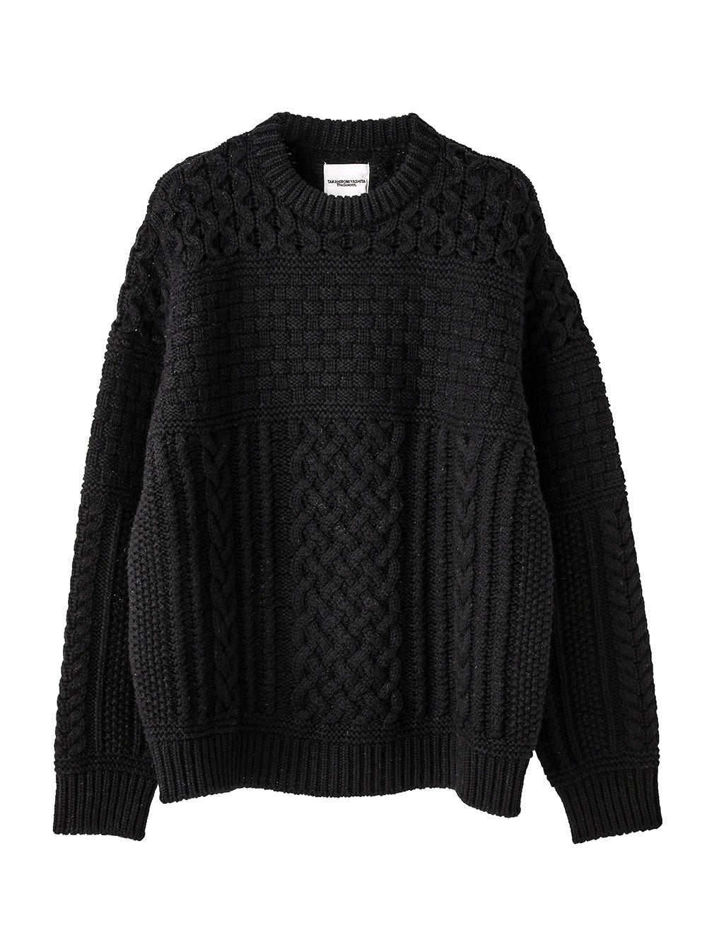 fisherman's crew neck  sweater