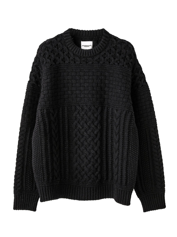 fisherman's crew neck  sweater
