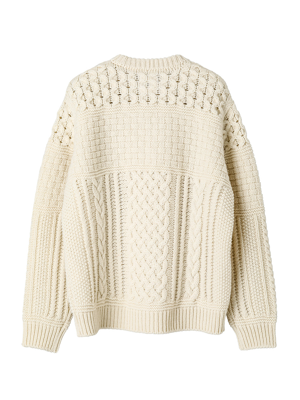fisherman's crew neck  sweater
