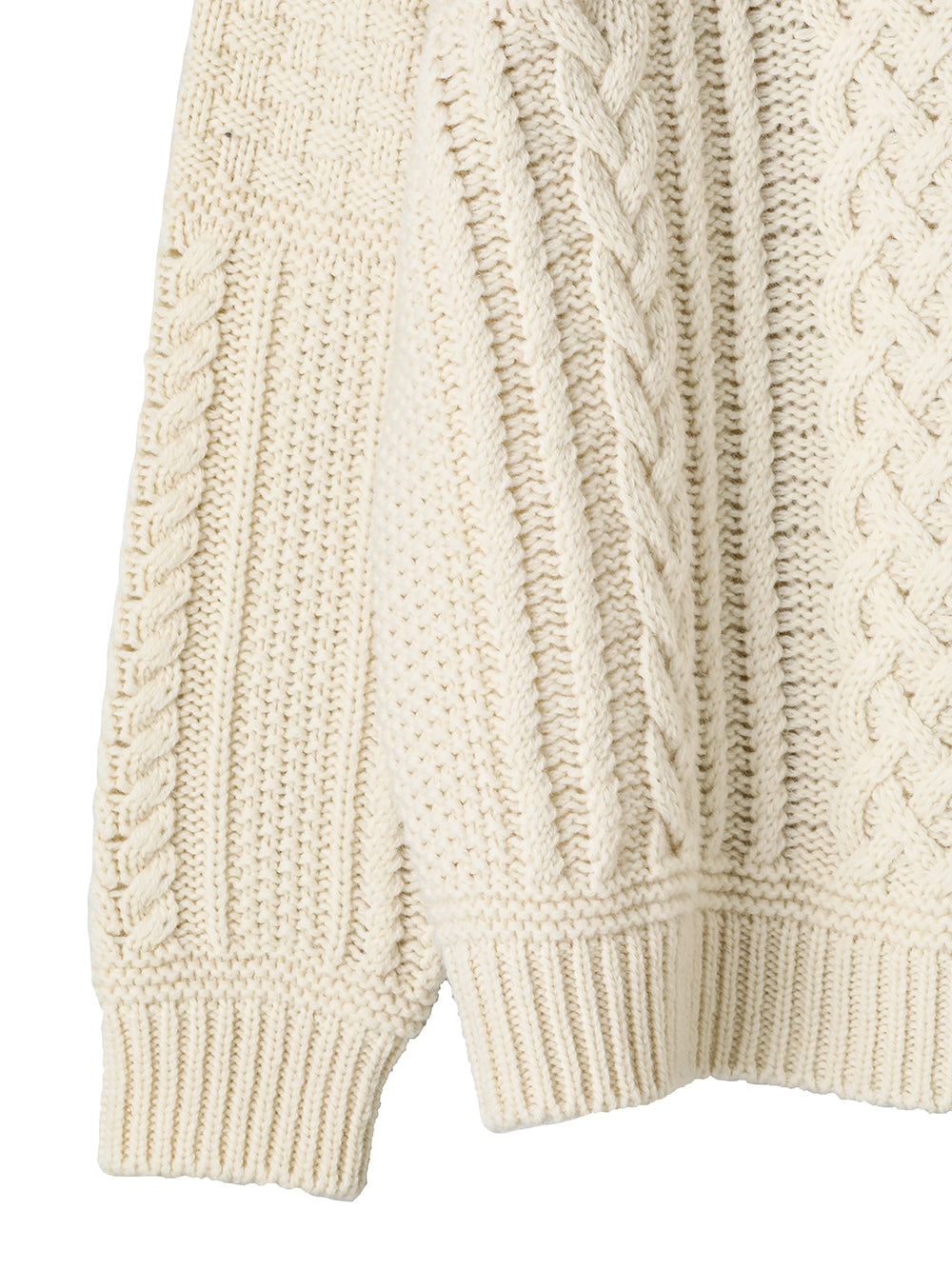 fisherman's crew neck  sweater