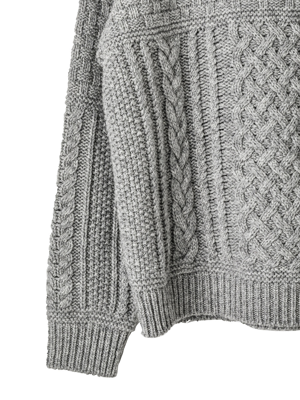fisherman's crew neck  sweater