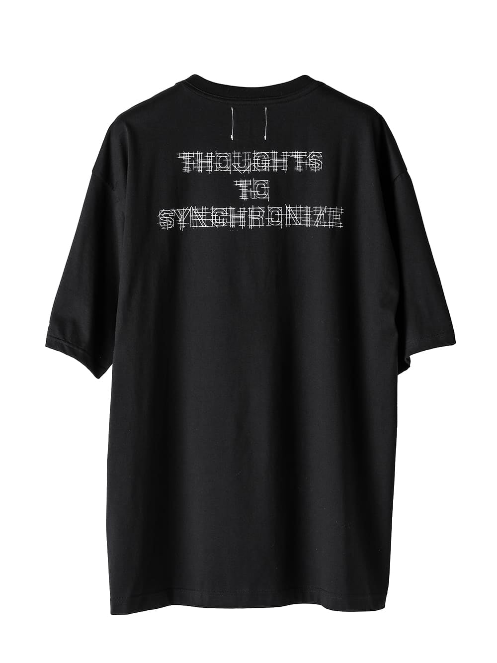 Thoughts to synchronize. (oversized s/s pocket tee)