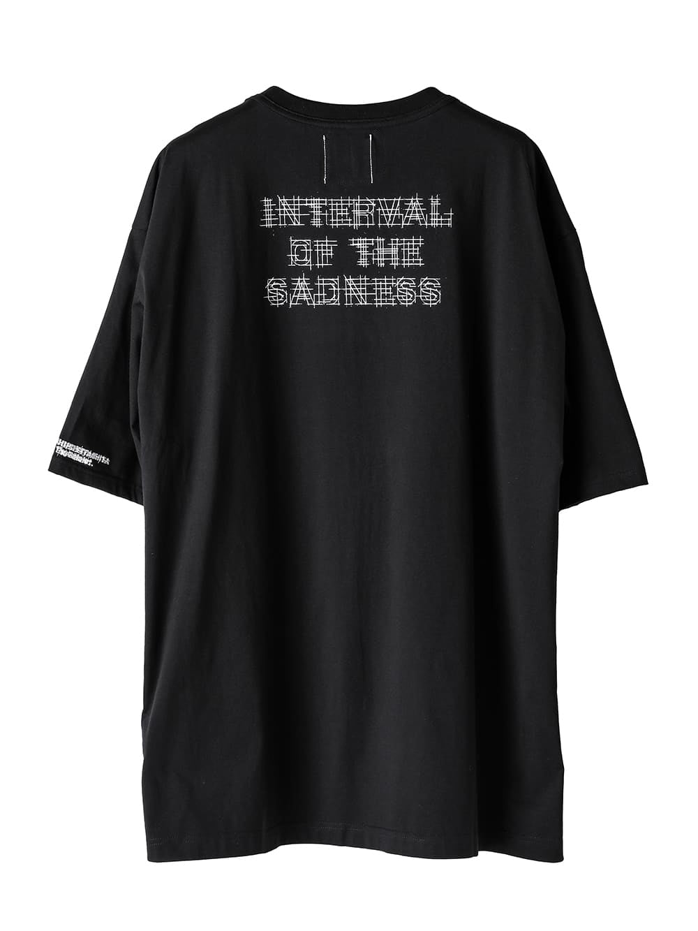 Interval of the sadness. (oversized s/s pocket tee)