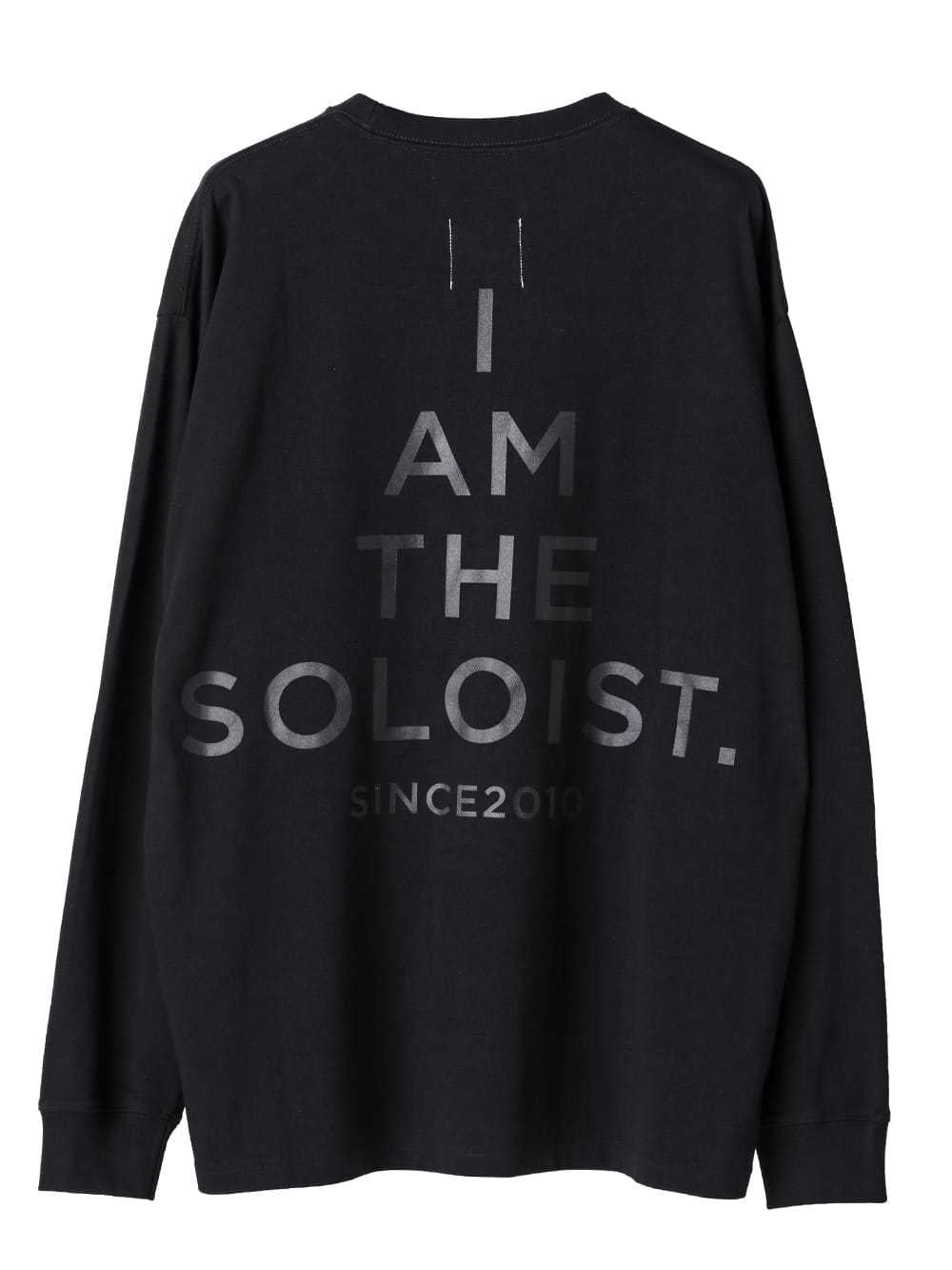 snec.0009 L/S Oversized Tee.(I AM THE SOLOIST.)｜ NEWERA