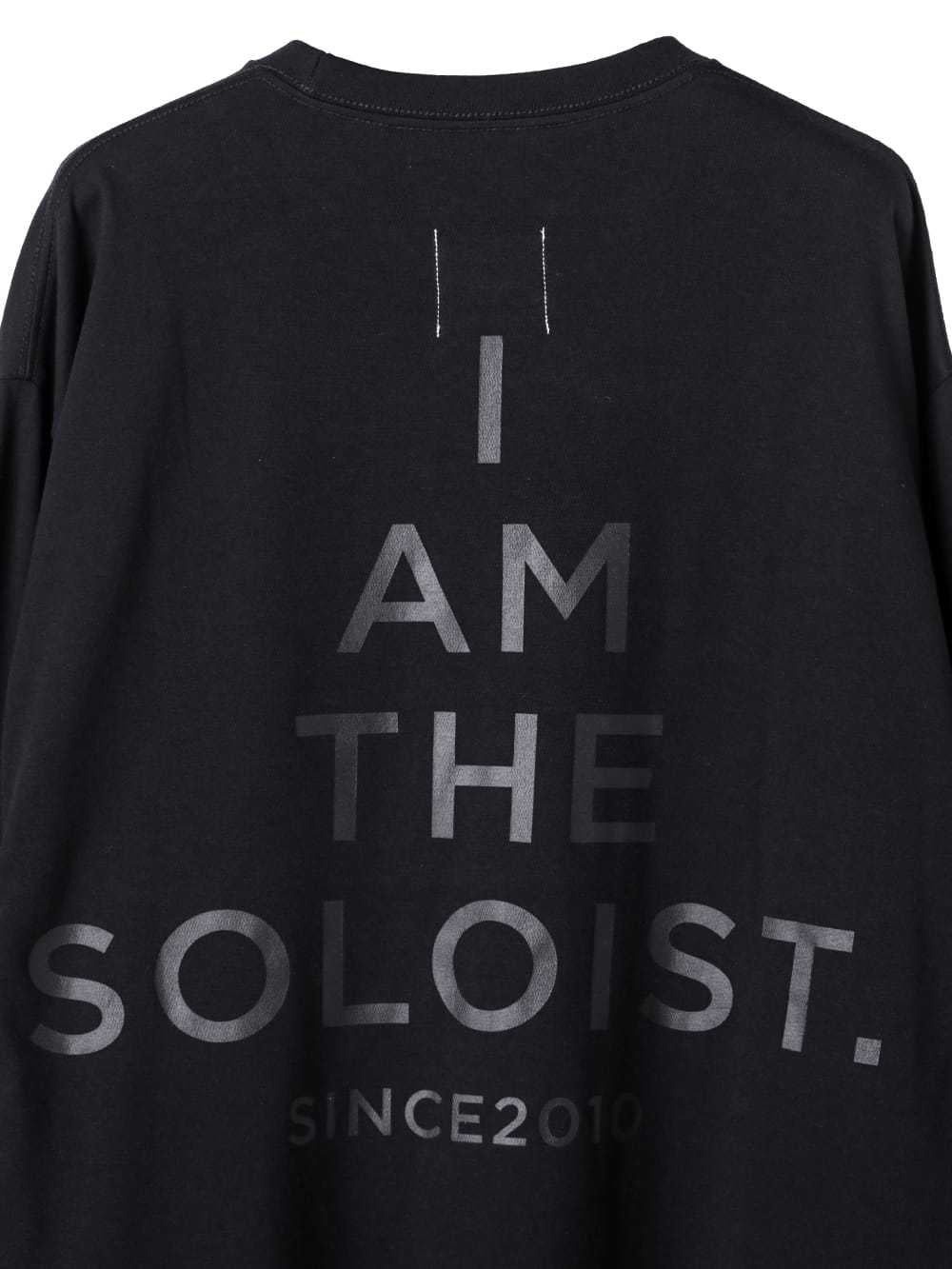 snec.0009 L/S Oversized Tee.(I AM THE SOLOIST.)｜ NEWERA