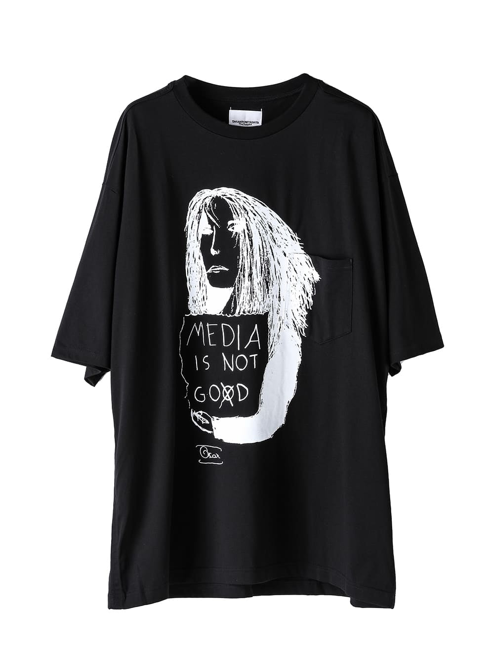 soc.0002SS23_black media is not go⨂d. type 1 (oversized s/s