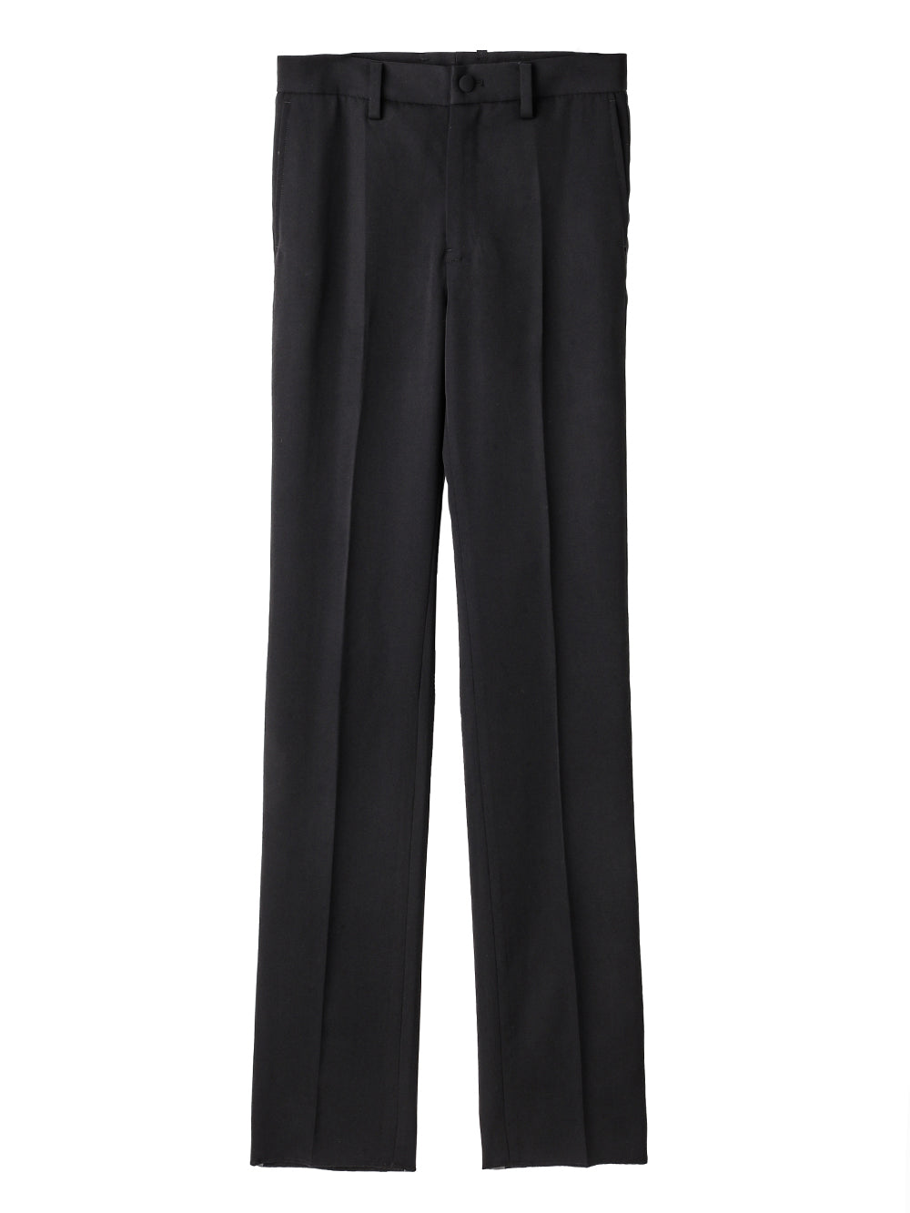 plain front slacks.