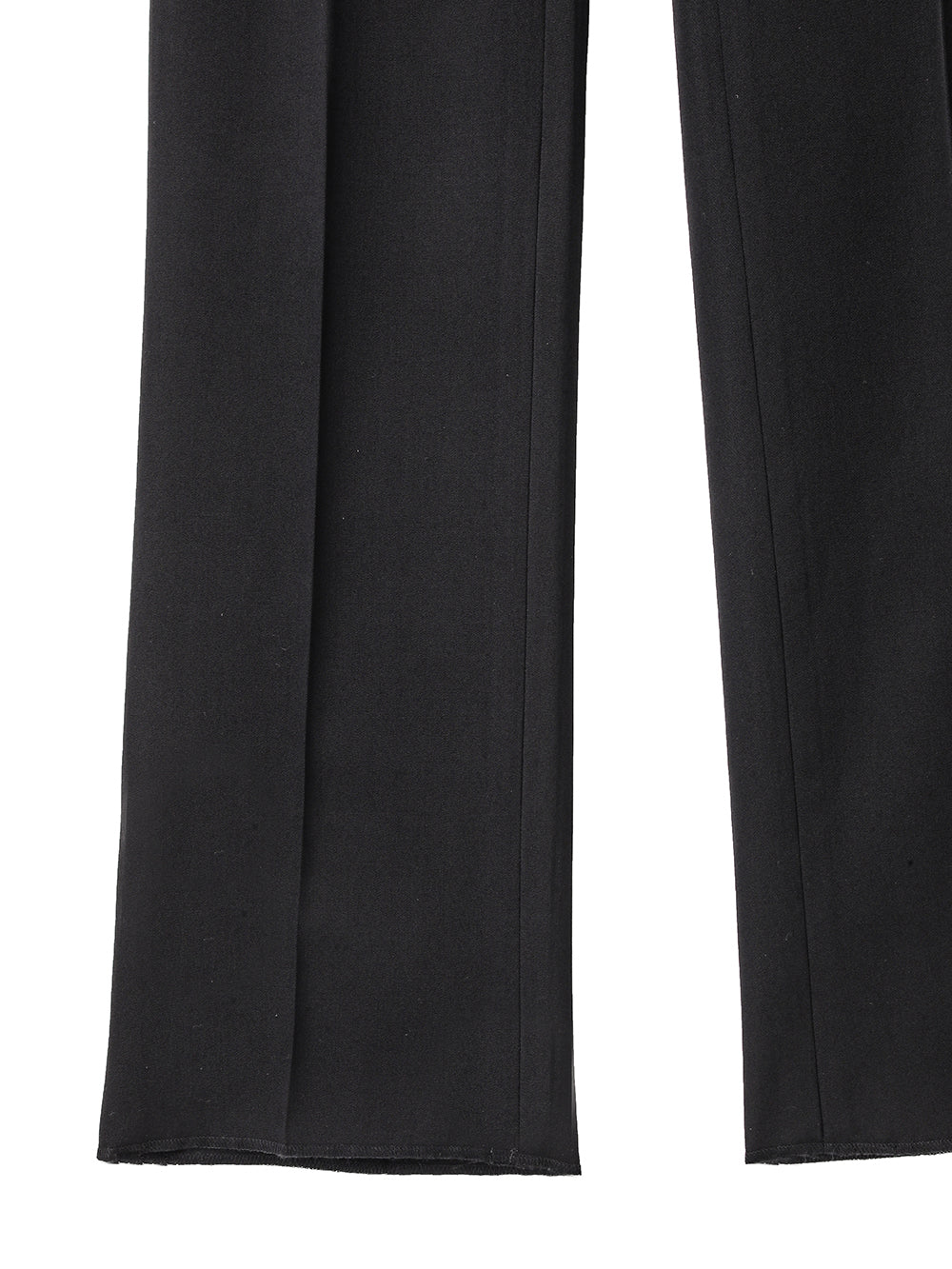 plain front slacks.