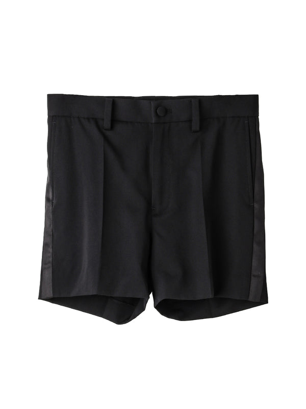 plain front shorts.