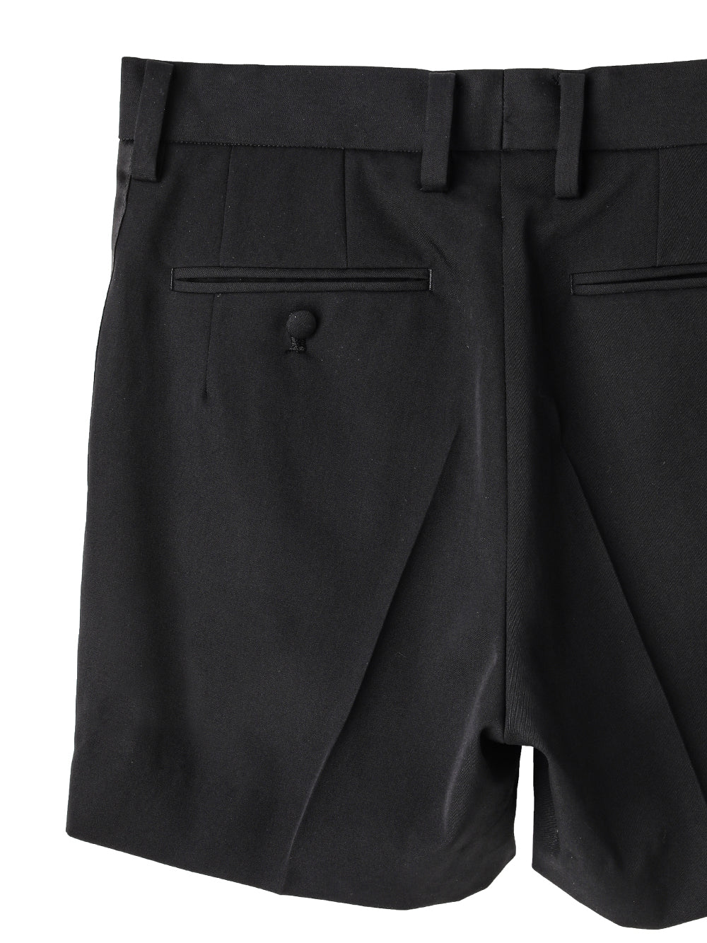 plain front shorts.
