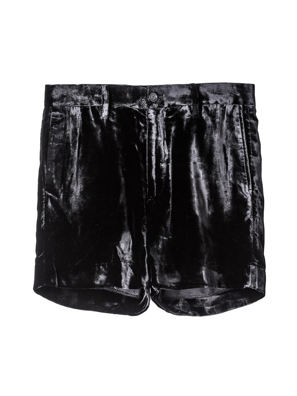 plain front shorts.
