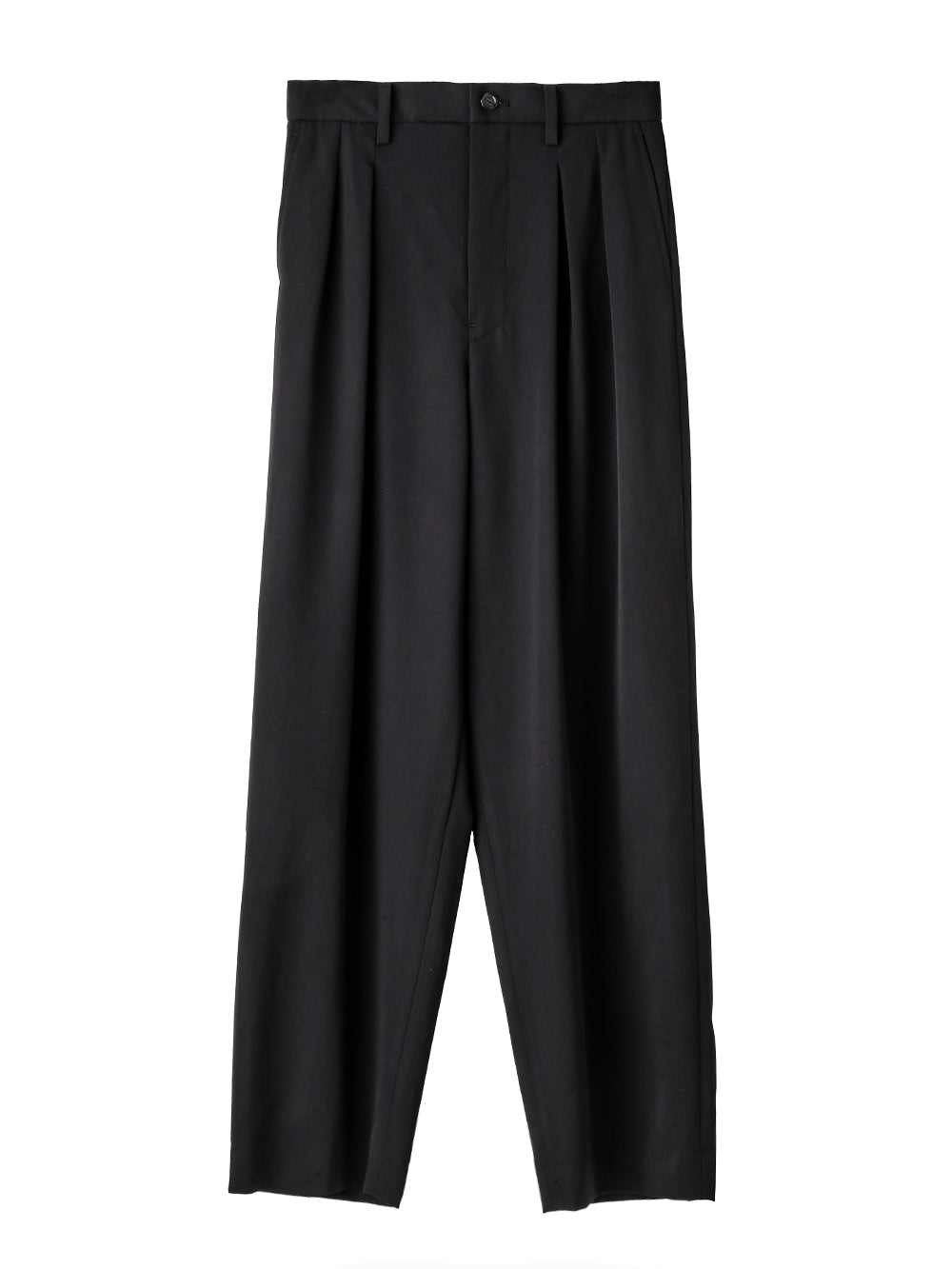 twelve-tuck slacks.