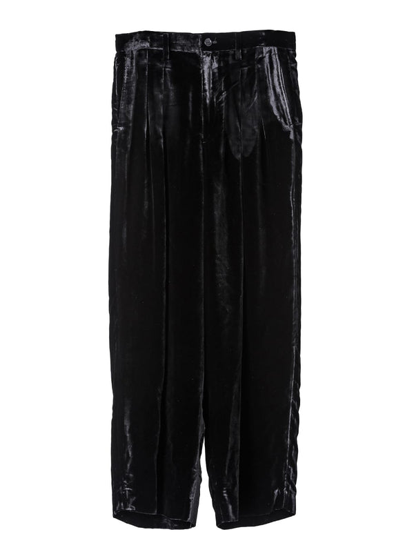 twelve-tuck slacks.