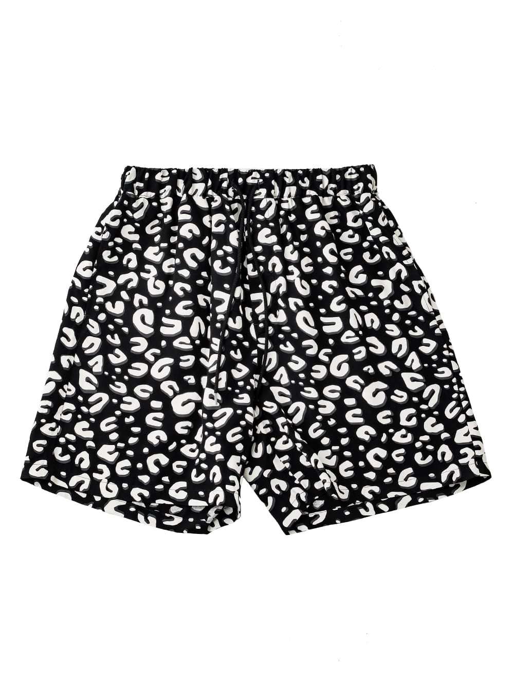 hawaiian shorts.(leopard）