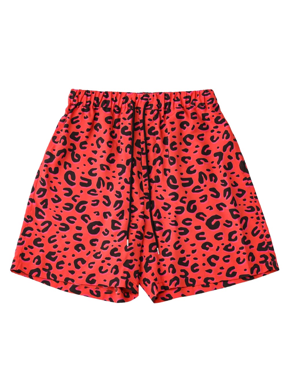 hawaiian shorts.(leopard）