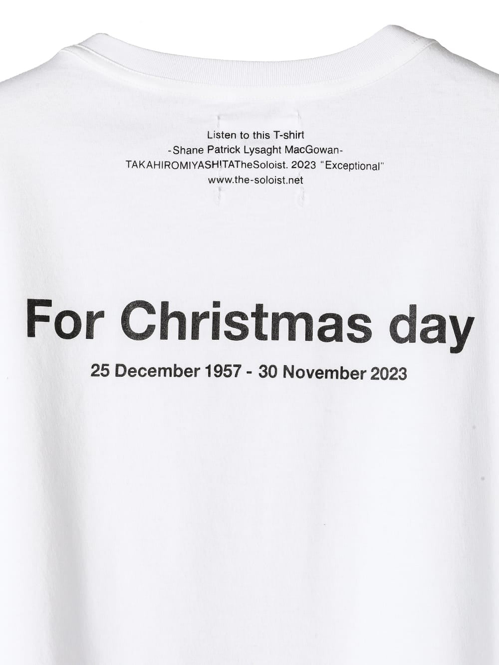 For Christmas day.(oversized s/s pocket tee)