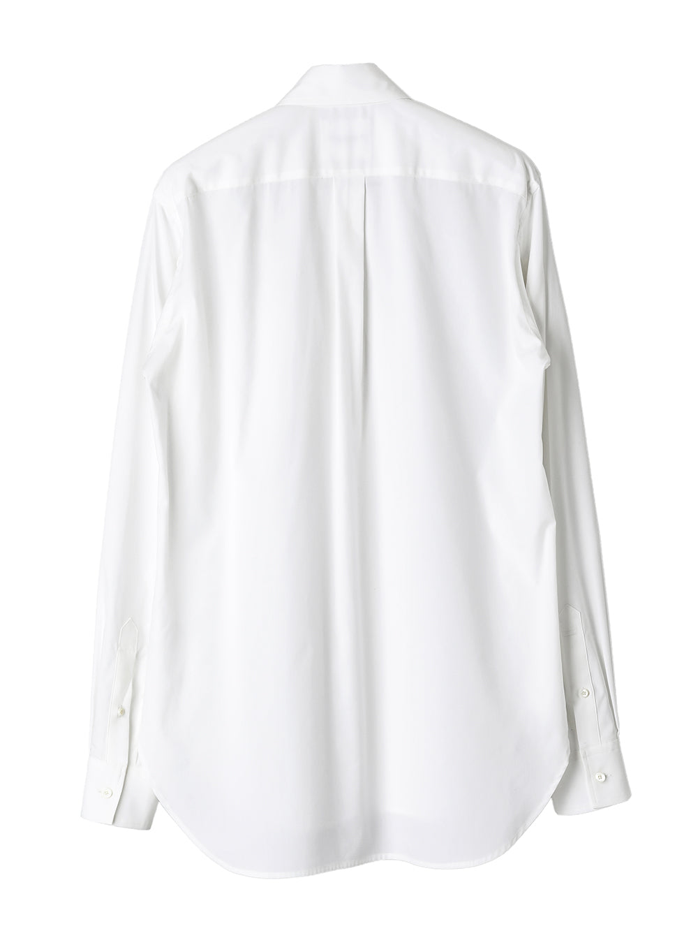 wide spread collar shirt.