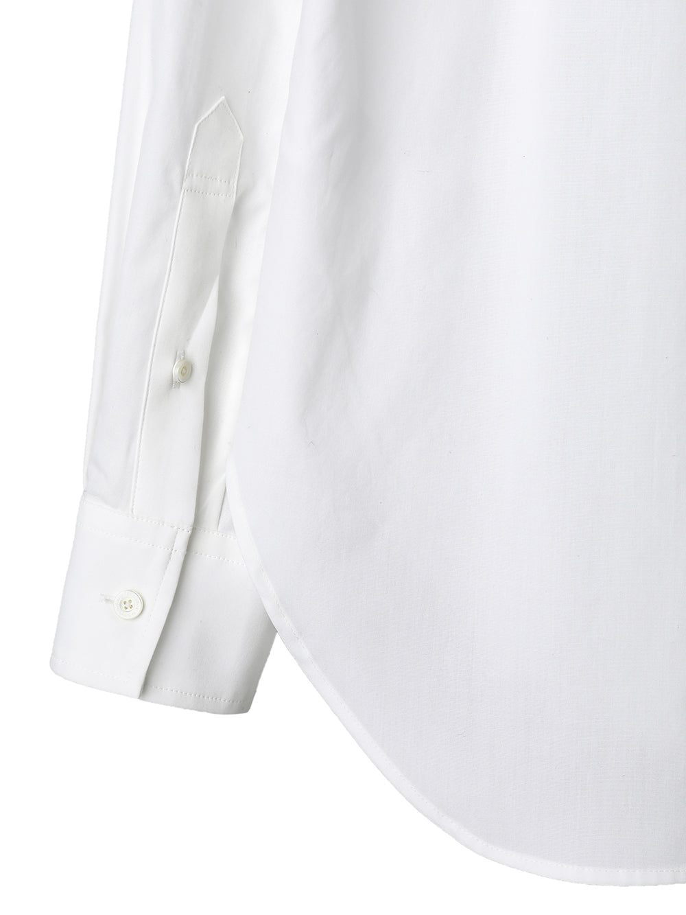 wide spread collar shirt.
