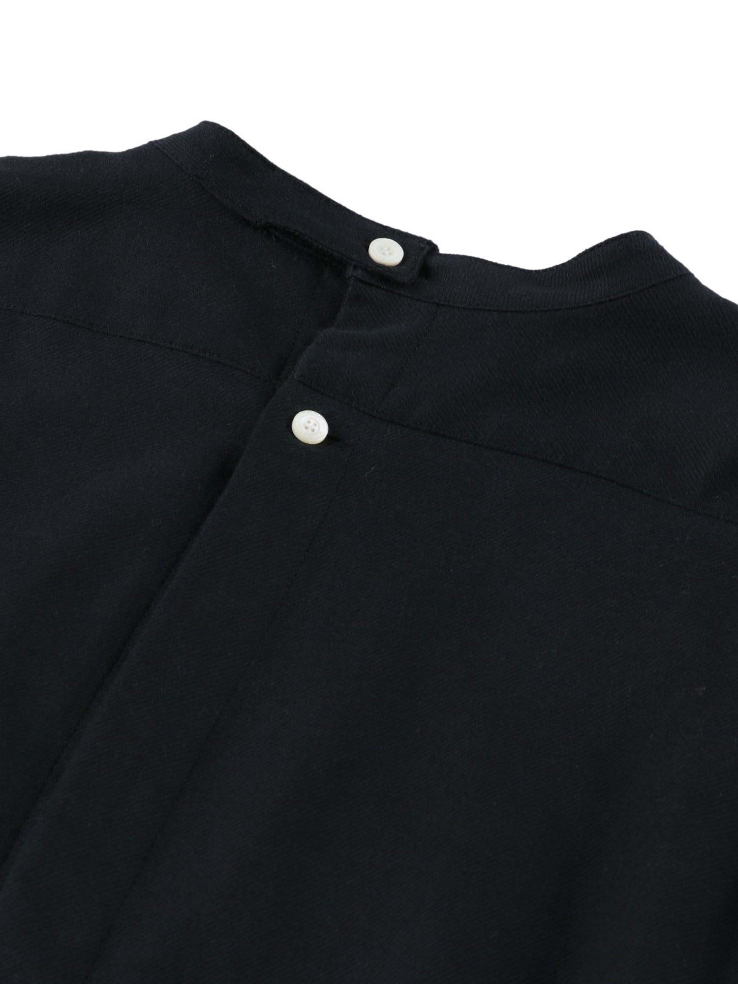 band-collar medical shirt