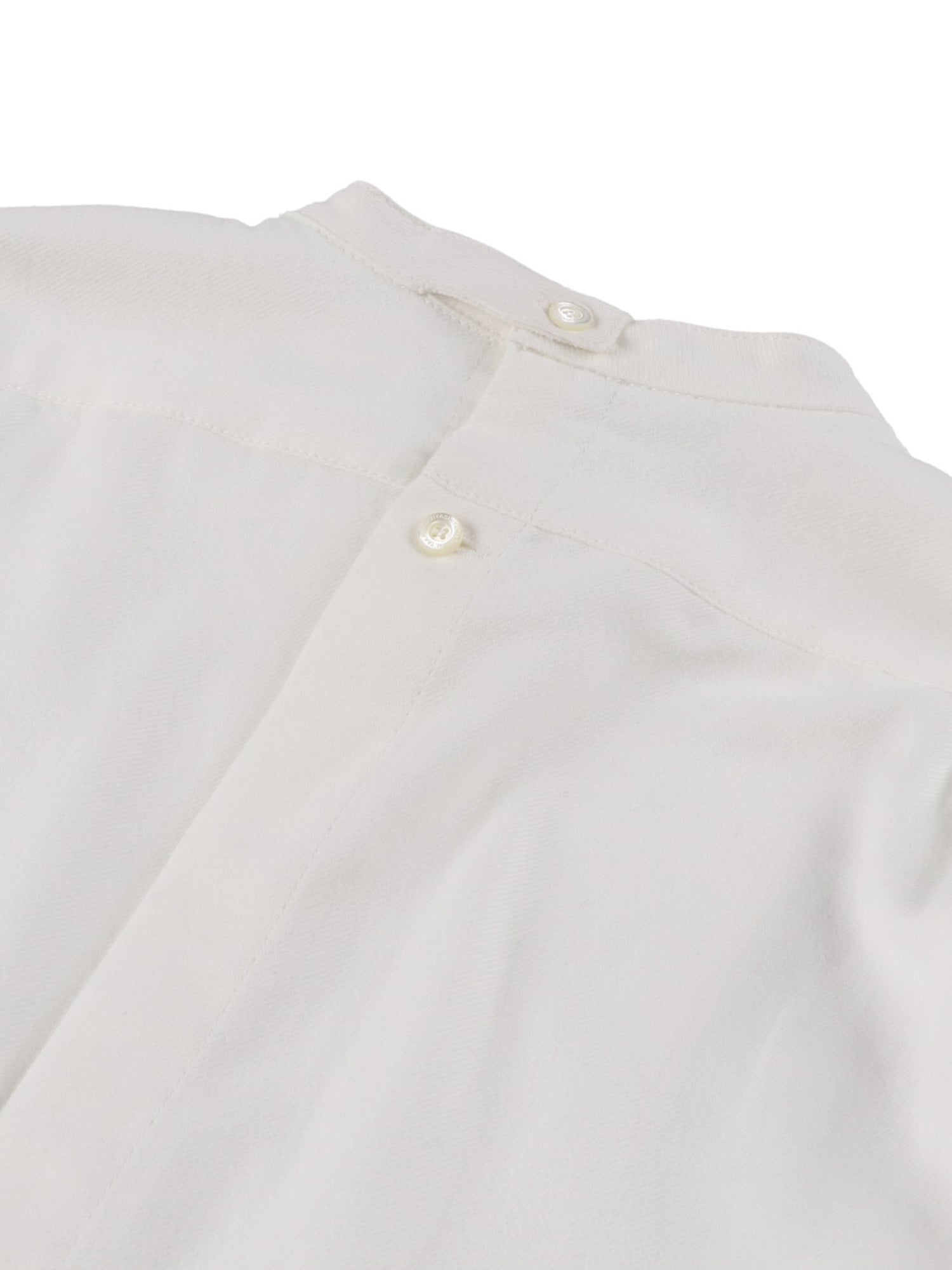 band-collar medical shirt