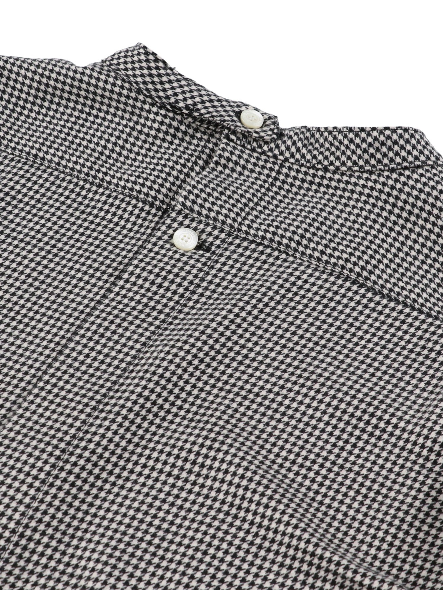 band-collar medical shirt