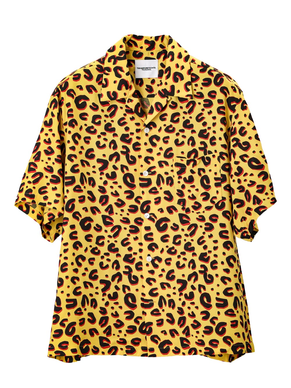 hawaiian shirt.(leopard）