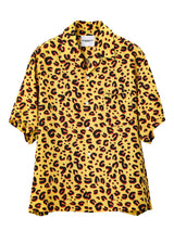 ss.0005aSS25-yellow x black hawaiian shirt.(leopard