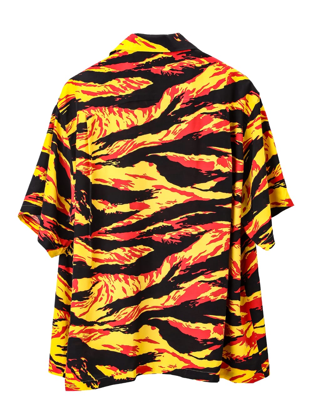 hawaiian shirt.(tiger camouflage)