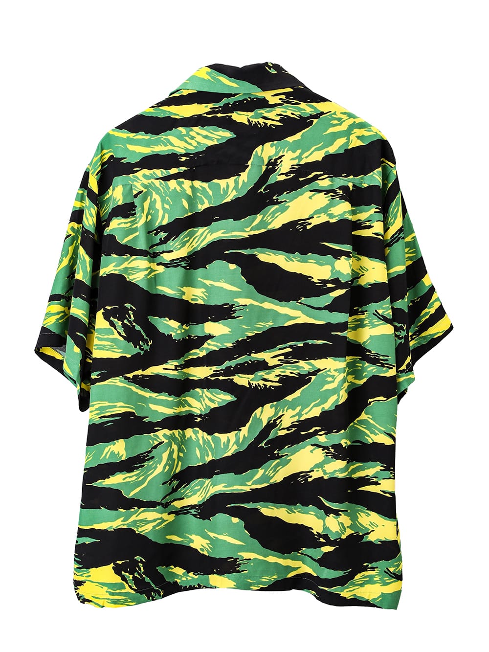 hawaiian shirt.(tiger camouflage)