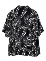 neons様 hawaiian shirt.(music note) 50 黒 neons様 hawaiian shirt.(music note) 50 黒 61KbxJVWp+L