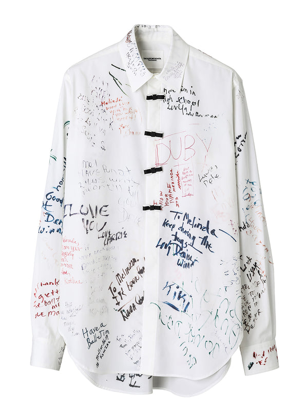 flyfront ribbon shirt.
